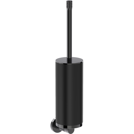 Mexen Triv toiletborstel, zwart/black chrome - 70A33071-73B