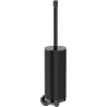 Mexen Triv spazzola da toilette, nero/chrome nero - 70A33071-73B