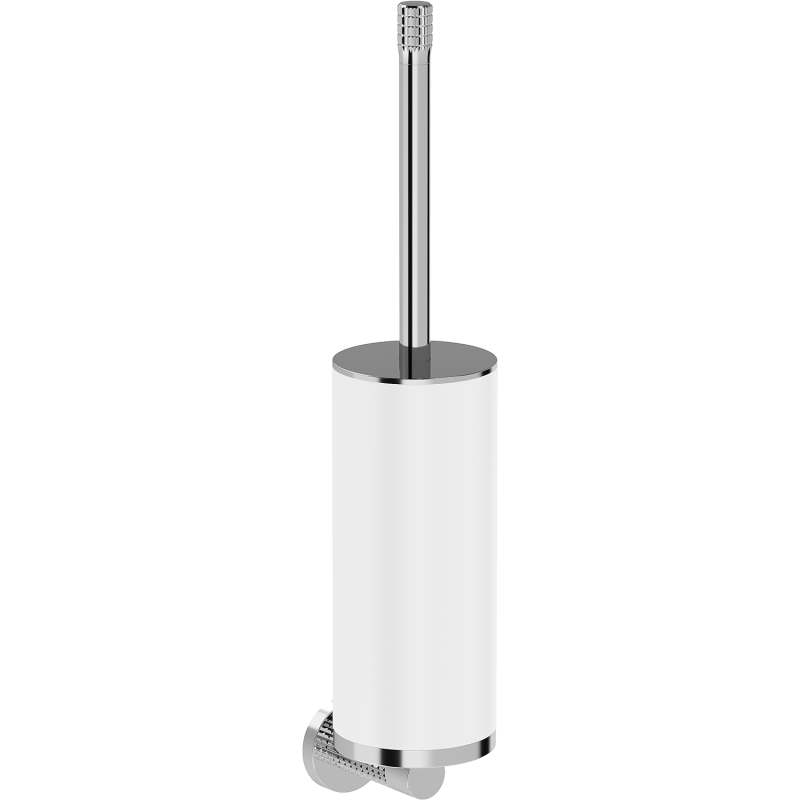 Mexen Triv szczotka toaletowa, biała/chrom - 70A33071-00W