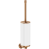 Mexen Triv wc-harja, valkoinen/harjattu kupari - 70A33071-65W