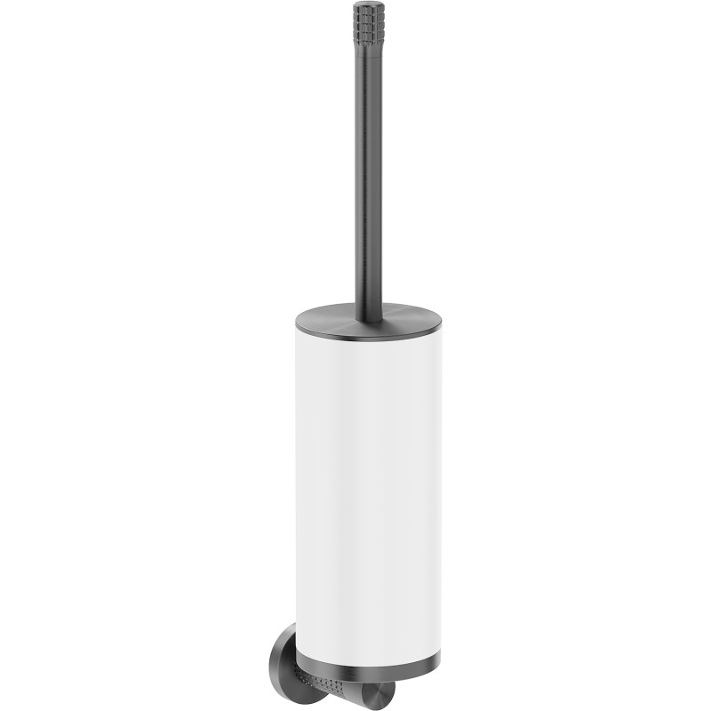 Mexen Triv wc-harja, valkoinen/gun gray harjattu - 70A33071-66W