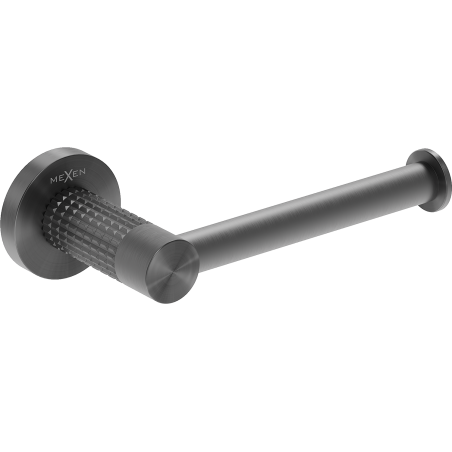 Mexen Triv uchwyt na papier toaletowy, gun gray szczotkowany - 70A33025-66