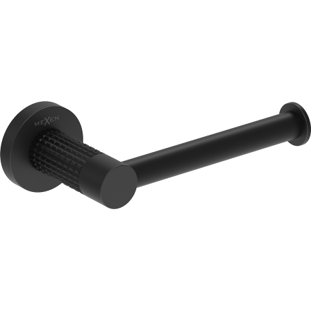 Mexen Triv portarotolo per carta igienica, nero - 70A33025-70