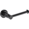 Mexen Triv suporte de papel higiénico, cromado preto - 70A33025-73
