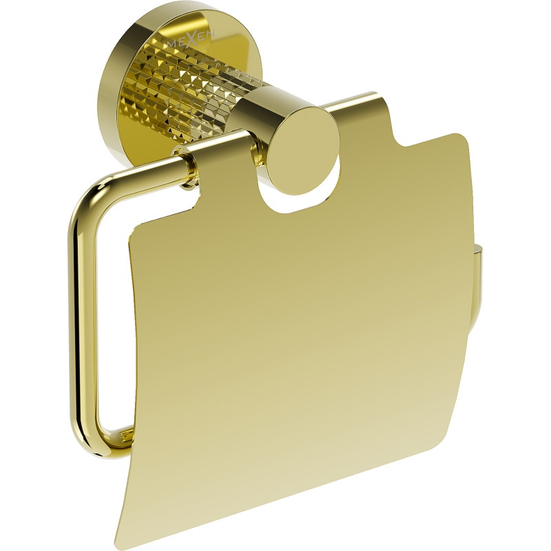 Mexen Triv toiletrolhouder, goud - 70A33021-50