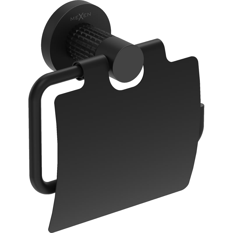 Mexen Triv support de papier toilette, noir - 70A33021-70