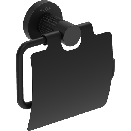 Mexen Triv toilet paper holder, black - 70A33021-70