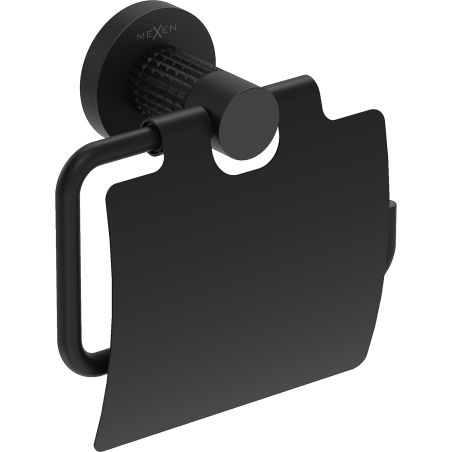 Mexen Triv tualetes papīra turētājs, melns - 70A33021-70
