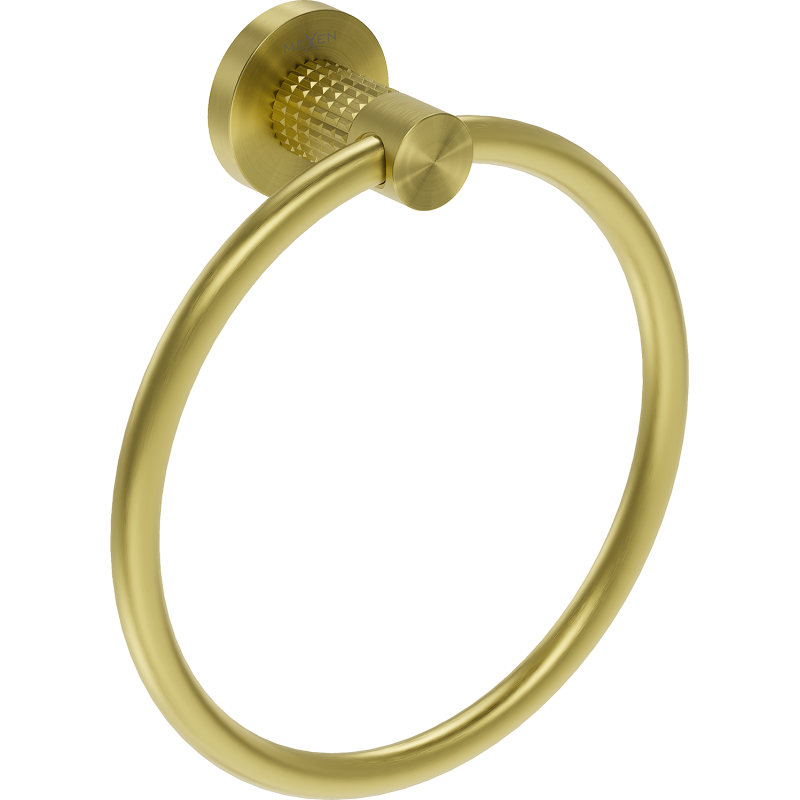 Mexen Triv dvieļu turētājs, matēts zelts - 70A33031-55