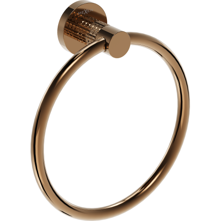 Mexen Triv handdoekhouder, roze goud - 70A33031-60