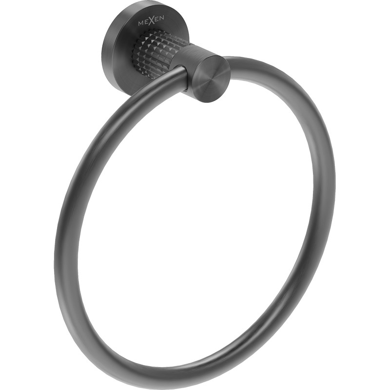 Mexen Triv käsipyyheteline, harjattu gun gray - 70A33031-66