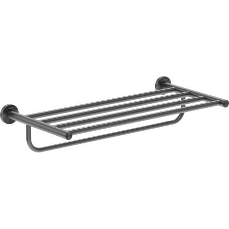 Mexen Ovio étagère à serviette, gris canon brossé - 70A19581-66