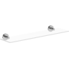 Mexen Ovio hangende glazen plank, chroom - 70A19561-00
