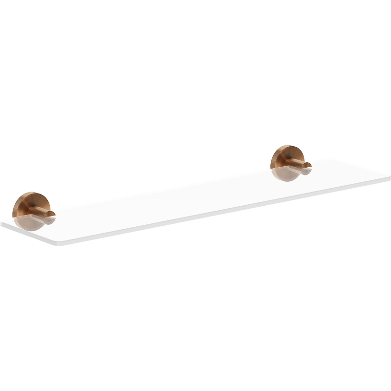 Mexen Ovio stikla piekārta plaukts, matēta varš - 70A19561-65