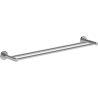 Mexen Ovio double towel rack, chrome - 70A19547-00