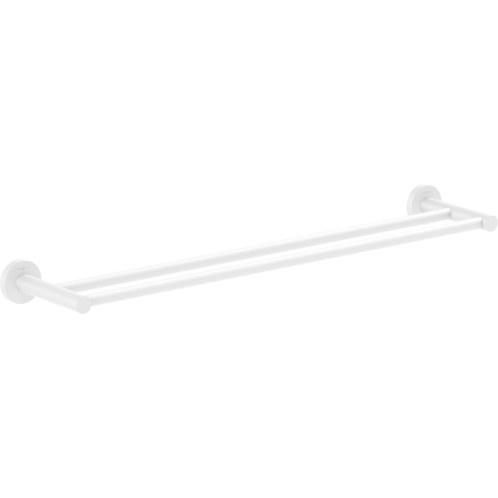 Mexen Ovio double towel rack, white - 70A19547-20