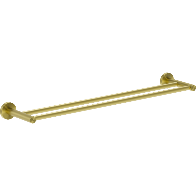 Mexen Ovio divkāršs dvieļu pakaramais, matēts zelts - 70A19547-55