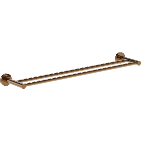 Mexen Ovio divkāršais dvieļu turētājs, rozā zelts - 70A19547-60