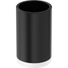 Mexen Triv copo para escovas de dentes de pé, preto/branco - 70A33053-20B