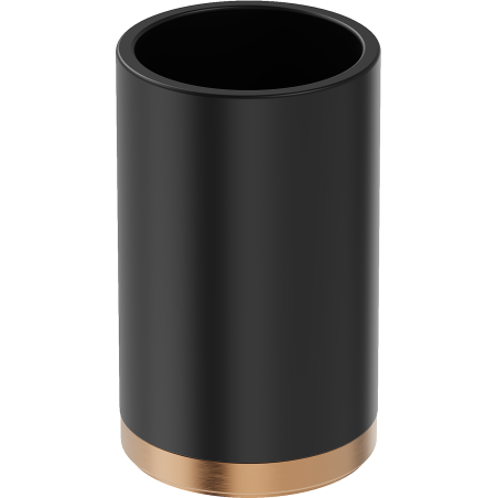 Mexen Triv stāvkrūze zobu birstēm, melna/sukāta vara - 70A33053-65B