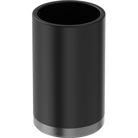 Mexen Triv stāvkrūze zobu birstēm, melna/gun gray matēta - 70A33053-66B