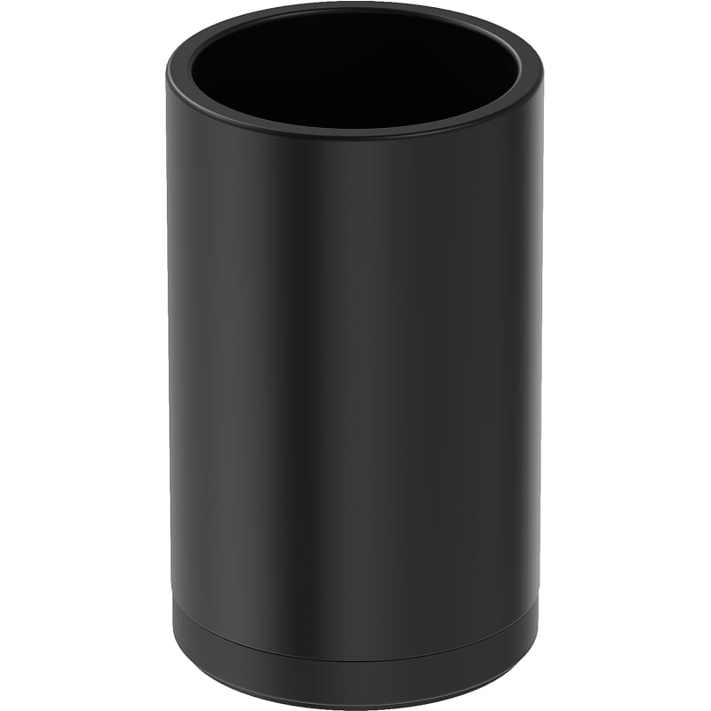 Mexen Triv standing toothbrush cup, black - 70A33053-70B