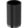 Mexen Triv stående tandborstmugg, svart/black chrome - 70A33053-73B