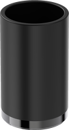 Mexen Triv zobu birstīšu turētājs, melns/melns hroms - 70A33053-73B