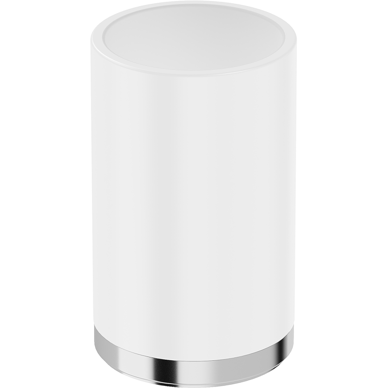 Mexen Triv zobu sukas turētājs, balts/hroms - 70A33053-00W