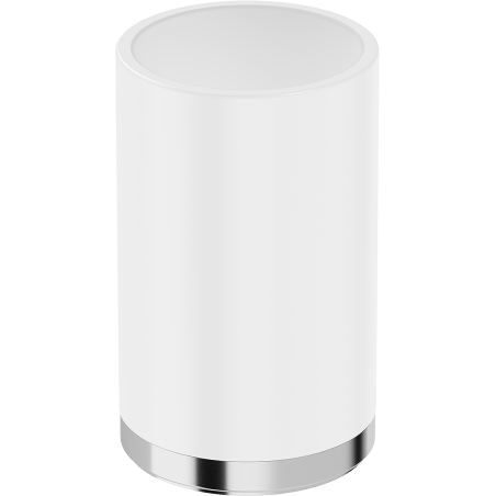 Mexen Triv zobu sukas turētājs, balts/hroms - 70A33053-00W