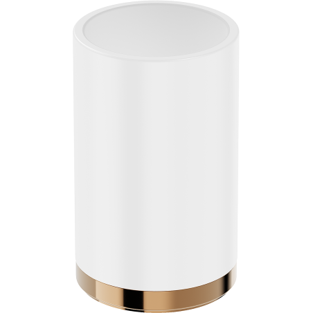 Mexen Triv stāvkrūze zobu suku turēšanai, balts/rozā zelts - 70A33053-60W