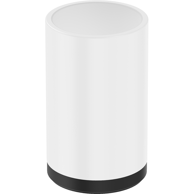 Mexen Triv stāvkrūze zobu birstēm, balta/melna - 70A33053-70W