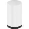 Mexen Triv stående tandborstmugg, vit/svart - 70A33053-70W