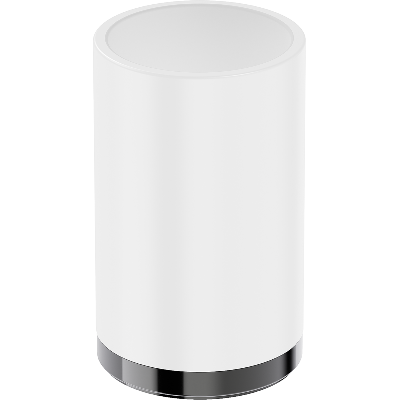 Mexen Triv zobu suku turētājs, balts/melns hroms - 70A33053-73W