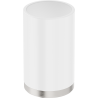 Mexen Triv vaso para cepillos de dientes de pie, blanco/níquel cepillado - 70A33053-97W