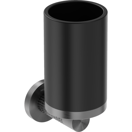 Mexen Triv zobu birstes turētājs, melns/šautenes pelēka matēts - 70A33051-66B