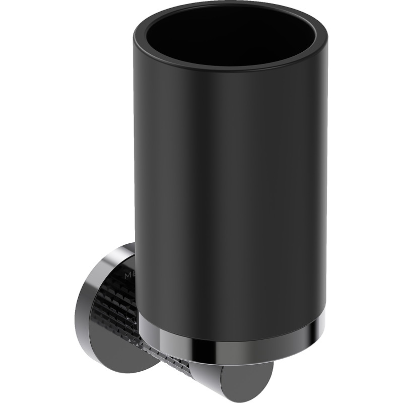 Mexen Triv copo para escovas, preto/preto cromado - 70A33051-73B