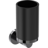 Mexen Triv kubek na szczoteczki, czarny/black chrome - 70A33051-73B