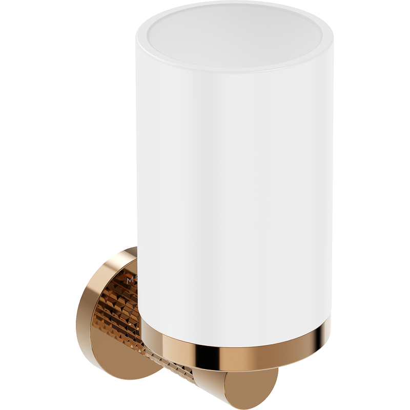 Mexen Triv zobu suku tase, balts/rozā zelts - 70A33051-60W