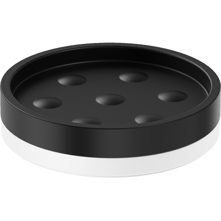 Mexen Triv ziepju trauks stāvošs, melns/balts - 70A33057-20B