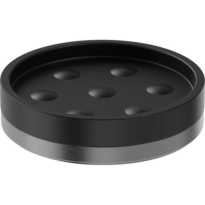 Mexen Triv ziepju trauks, melns/gun pelēks matēts - 70A33057-66B