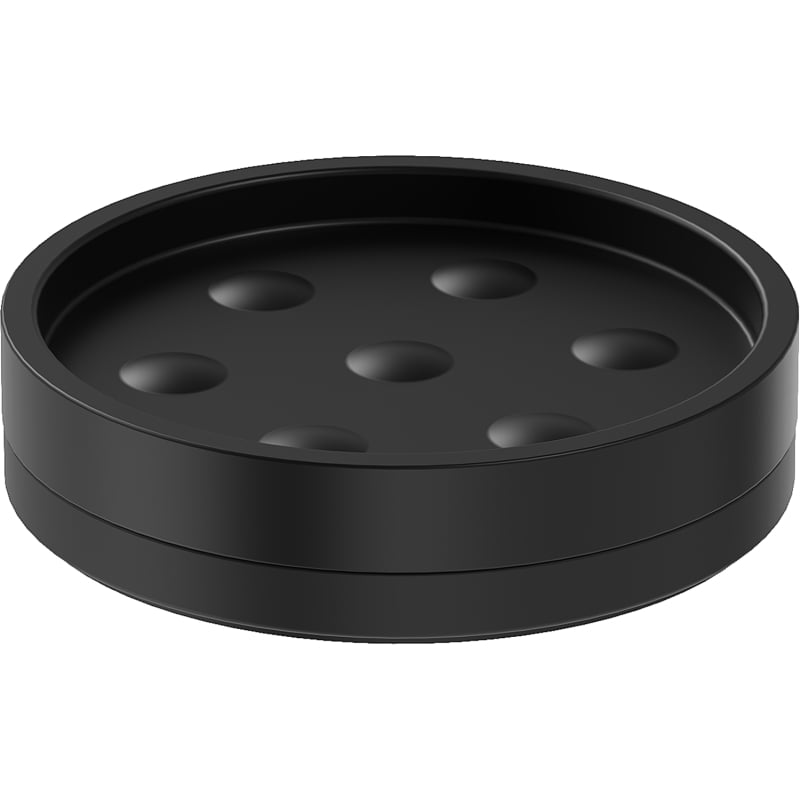 Mexen Triv suporte de saboneteira, preto - 70A33057-70B