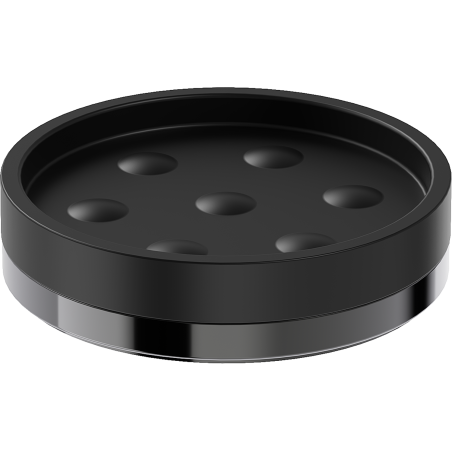 Mexen Triv ziepju trauks, melns/melns hroms - 70A33057-73B