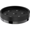 Mexen Triv staande zeephouder, zwart/black chrome - 70A33057-73B