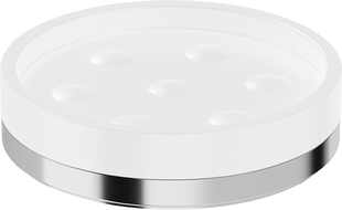 Mexen Triv stalak za sapun, bijeli/krom - 70A33057-00W