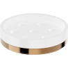 Mexen Triv staande zeephouder, wit/roségoud - 70A33057-60W