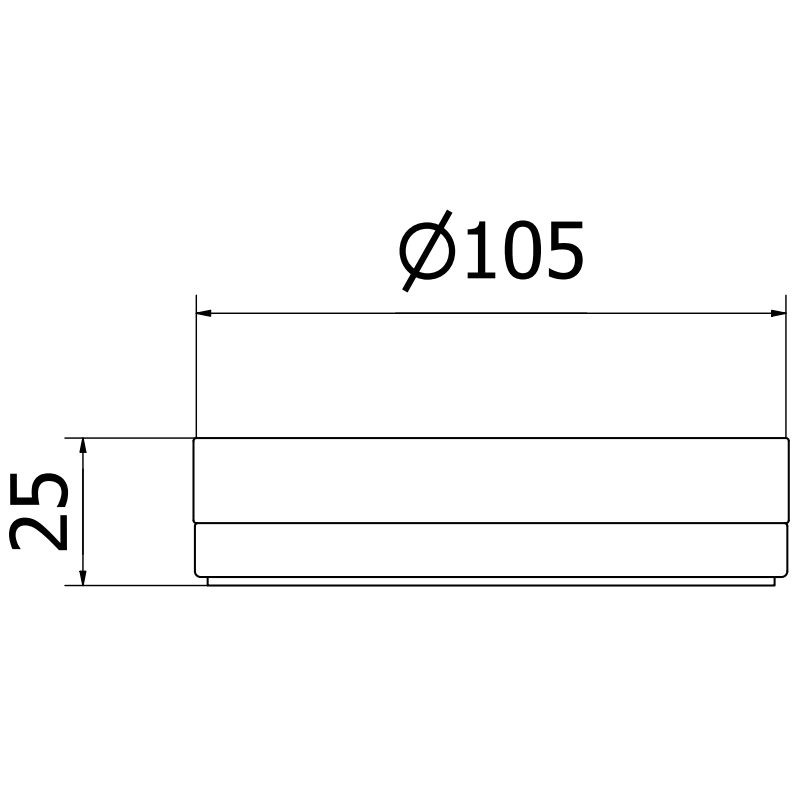 Mexen Triv stāvmydelniks, balts/birstēts varš - 70A33057-65W