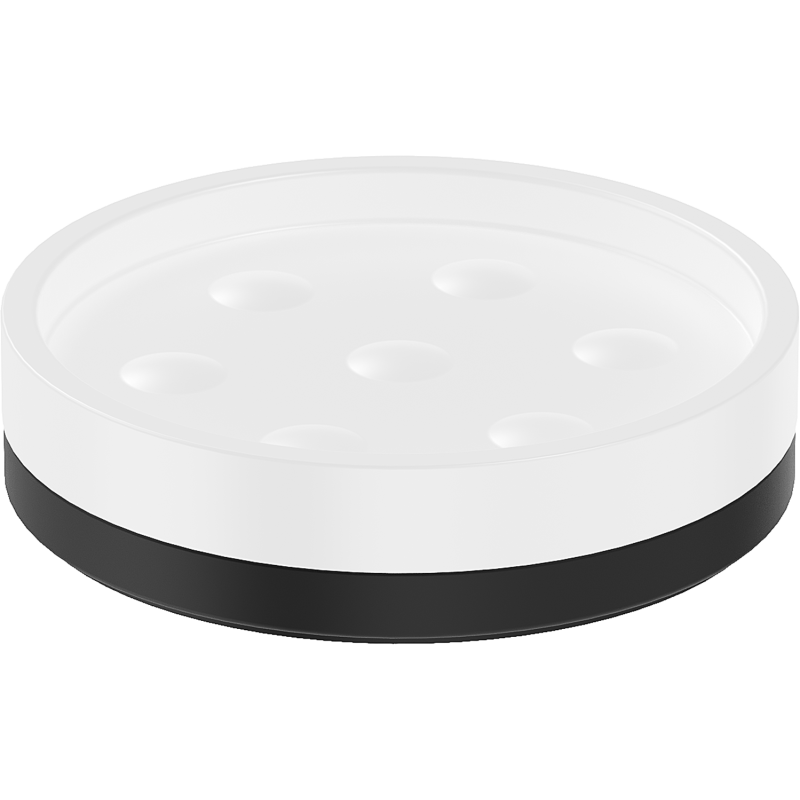 Mexen Triv ziepju trauks stāvošs, balts/melns - 70A33057-70W