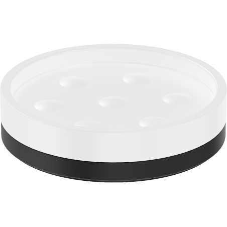 Mexen Triv ziepju trauks stāvošs, balts/melns - 70A33057-70W