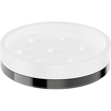 Mexen Triv stāvmydelis, balts/melns hroms - 70A33057-73W